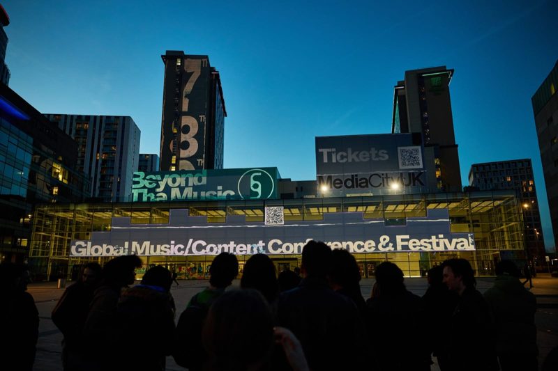 Beyond The Music festival at MediaCity, Salford